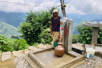 तमानखोलाको नर्जाखानीका घरघरमा धारा जडान
